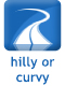 Hilly or Curvy